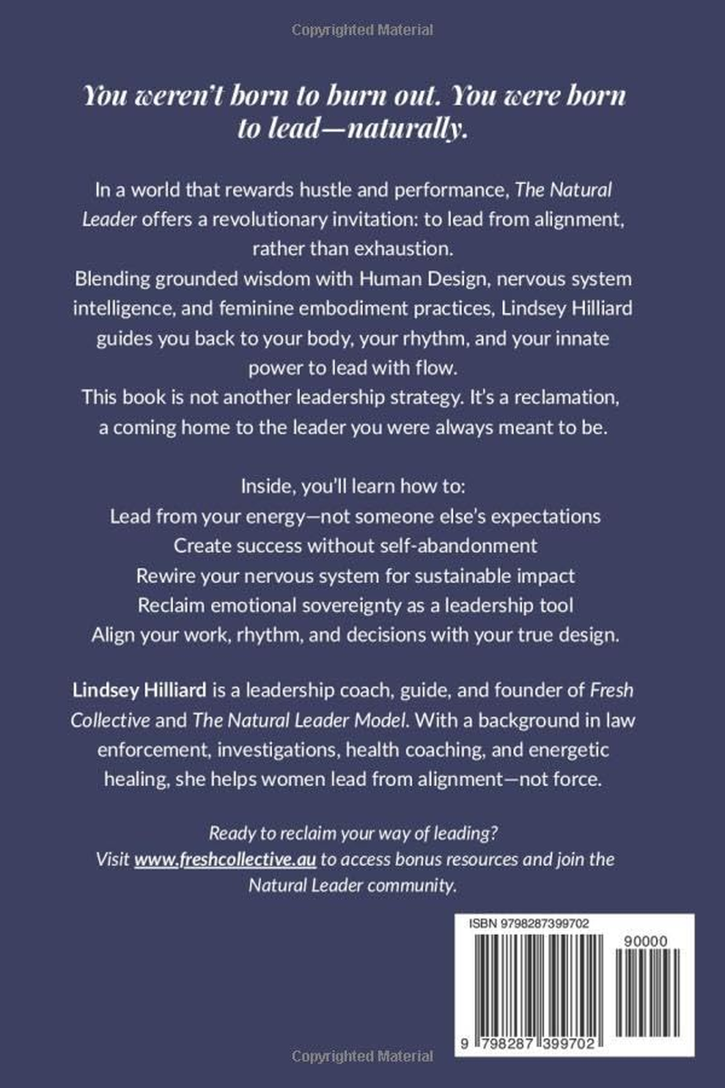 The Natural Leader: Awaken Your Radiance, Lead in Flow, and Thrive without Burnout. image number 1