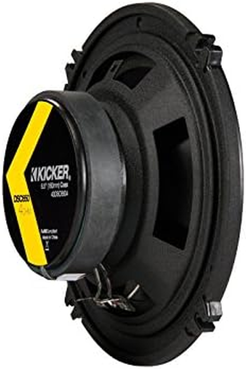 Kicker DSC650 DS Series 6.5" 4-Ohm Coaxial Speakers - Pair image number 5