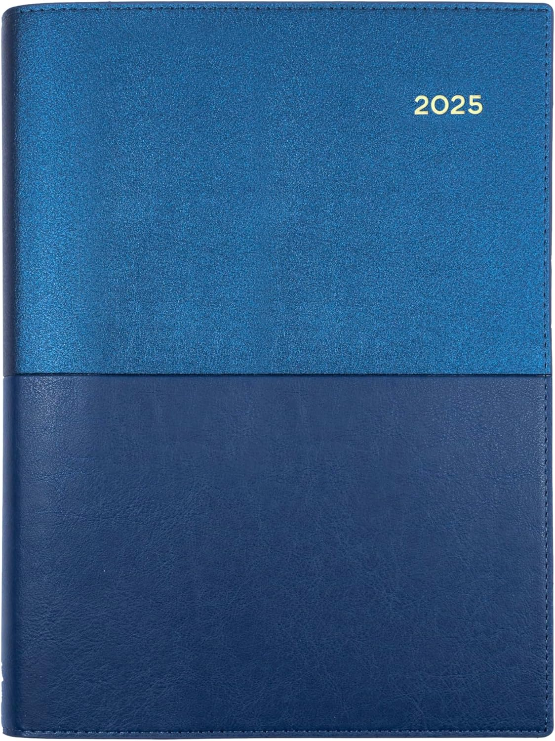 Collins Vanessa - A4 Week to View Calendar Year Diary/Planner - 2025 Blue