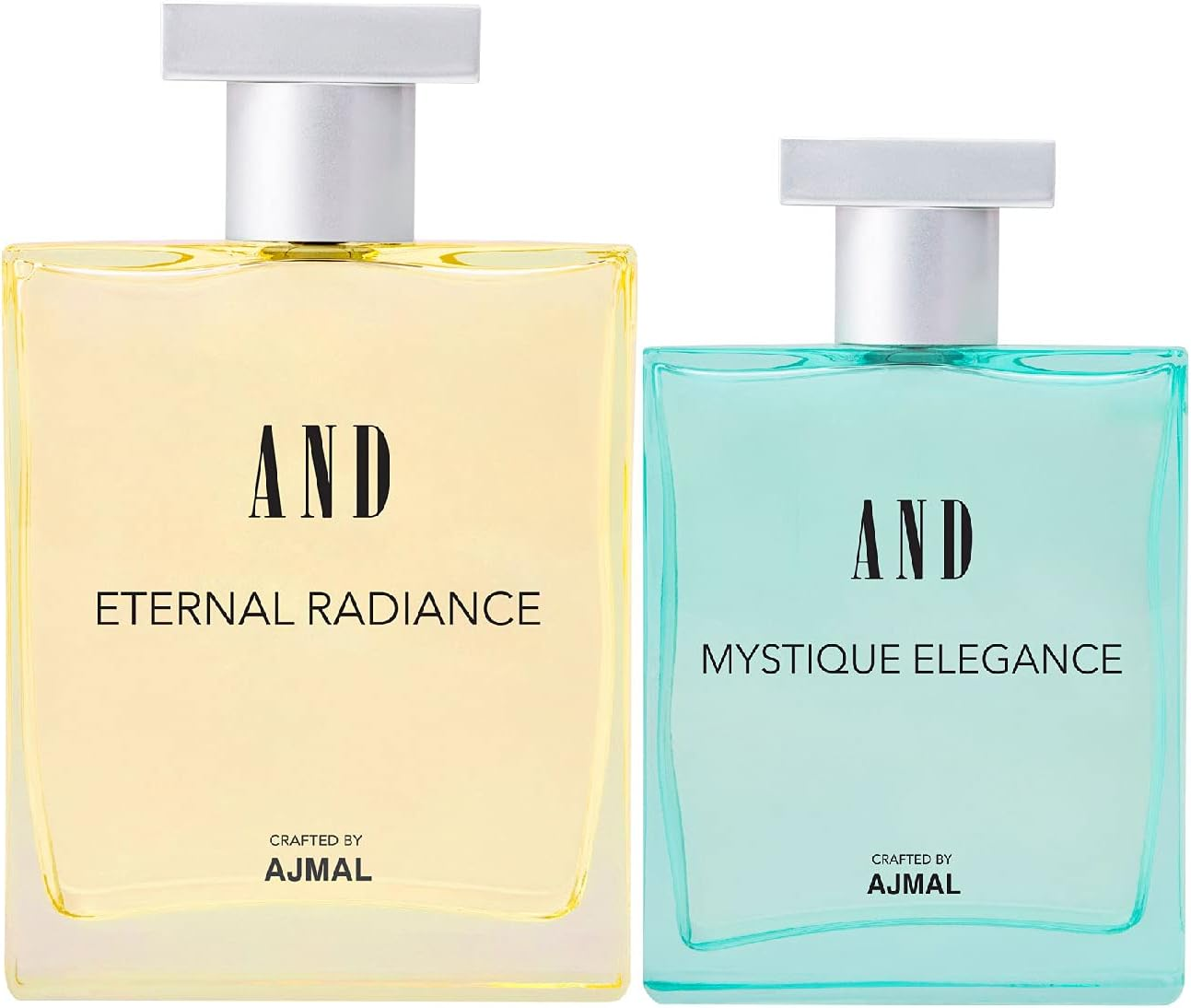 AND Eternal Radiance 100ML & Mystique Elegance 50ML Pack of 2 Eau De Parfum for Women Crafted by Ajmal + 2 Parfum Testers