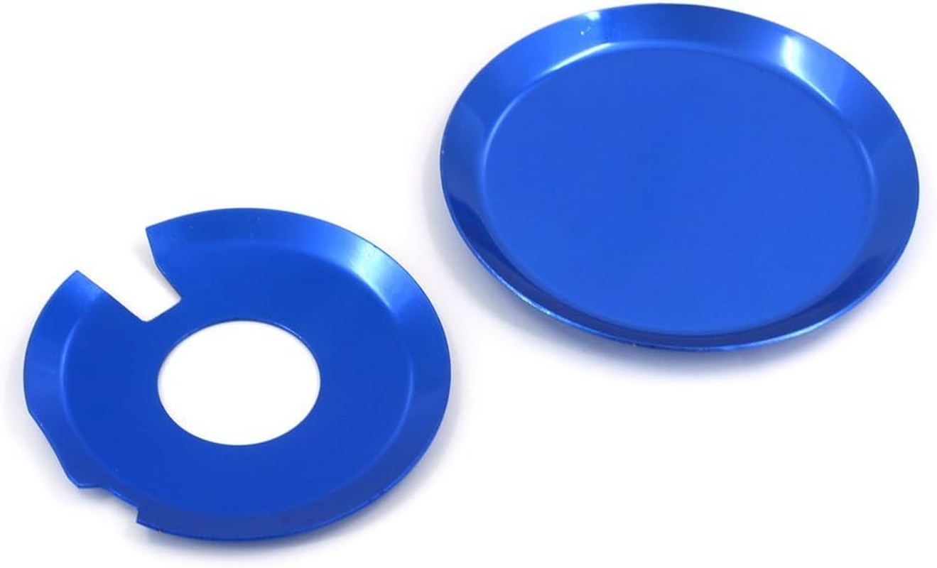 Engine Ignition Clutch Case Savers Guards Kit Protector Set Cover for Suzuki DR-Z400S DRZ400E DRZ400SM Kawasaki KLX400 Blue image number 2