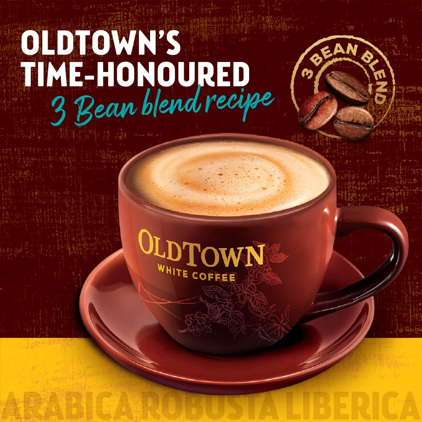 Oldtown 2 in 1 White Coffee and Creamer, 375 G - 375 G (Pack Of 1) image number 4
