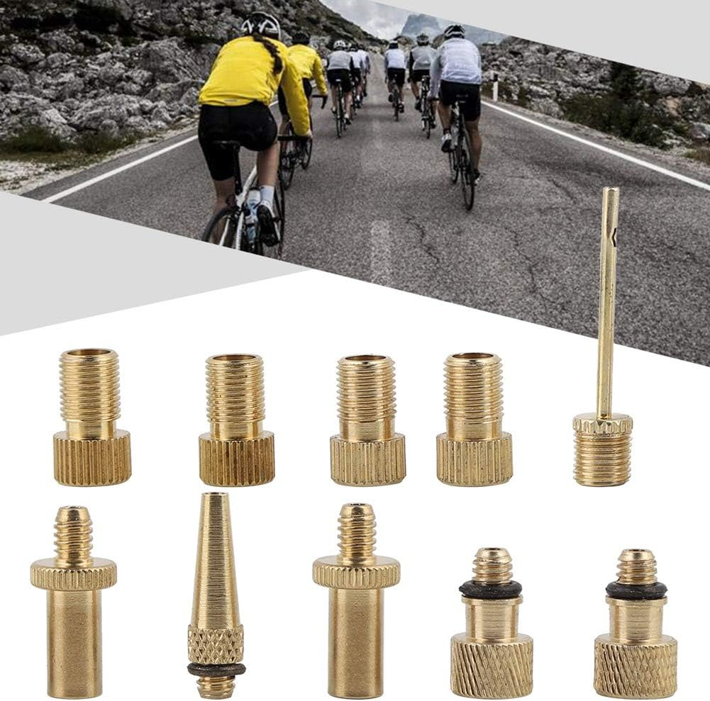 10 Pcs Valve Conversion Nozzle Pump Tool - Transform to US Valve Easily for Bicycles & Sports Balls image number 5