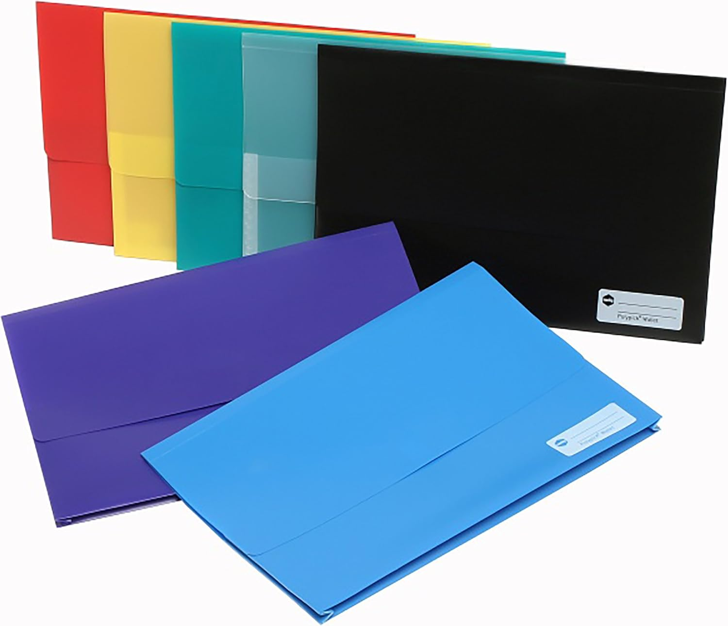 Marbig Polypick Foolscap Document Wallet Yellow