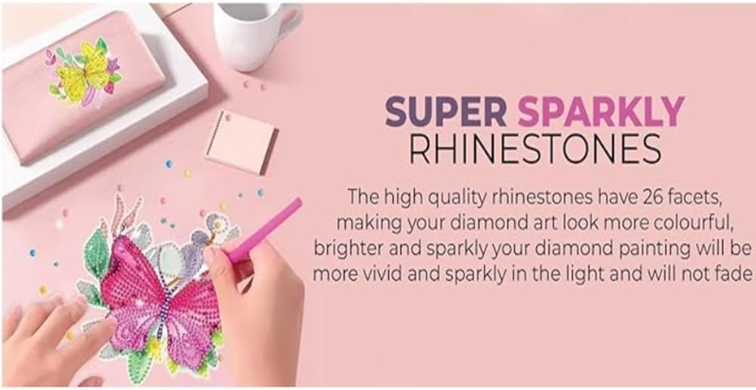 Syntego 5D DIY Christmas Reindeers in the Sky Diamond Painting Kit Painting for Adults 30Cm X 30Cm Crystal Embroidery Rhinestone Canvas image number 3