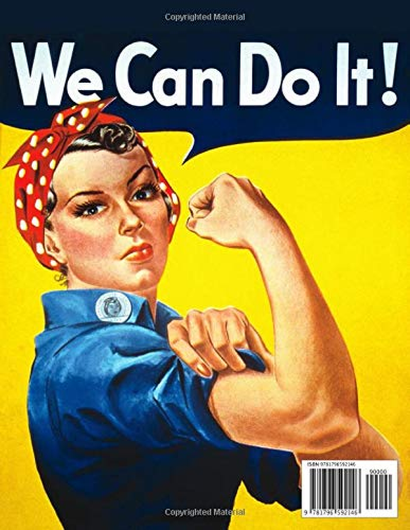 WE CAN DO IT! Rosie the Riveter: Blank Journal for Feminists image number 1