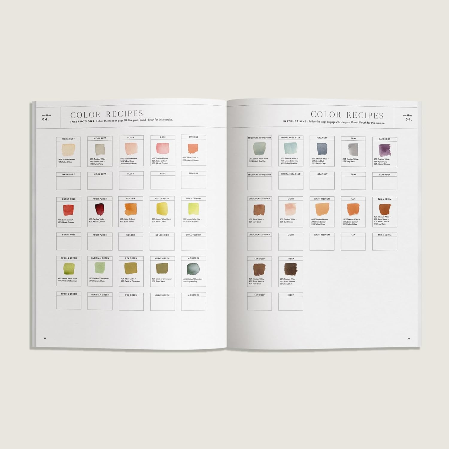 Watercolor Workbook: Caf&eacute; in Bloom: 25 Beginner-Friendly Projects on Premium Watercolor Paper image number 4