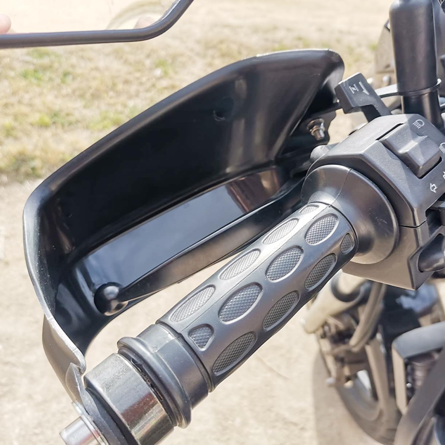 Lorababer Motorcycle Motorbike Handle Bar Hand Guard Handguard Protector Brake Clutch Protector Wind Shield Deflector for 2013-2022 Honda CB500X CB 500 X 2014 2015 2016 2017 2018 2019 2020 2021 image number 6