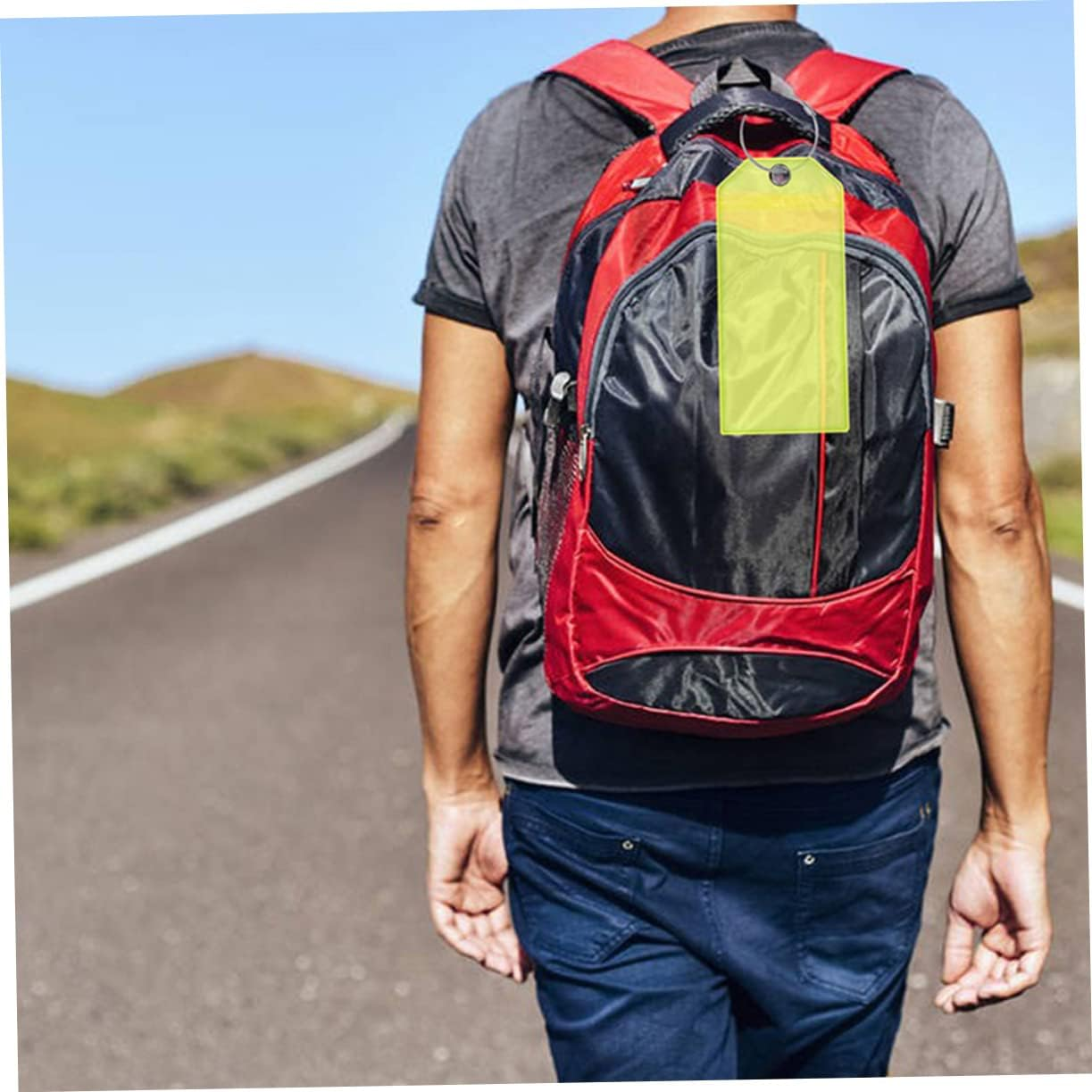 KICHOUSE 4Pcs Cruise Ship Luggage Tags Suitcase Id Tags Durable Luggage Identifier Airport image number 4