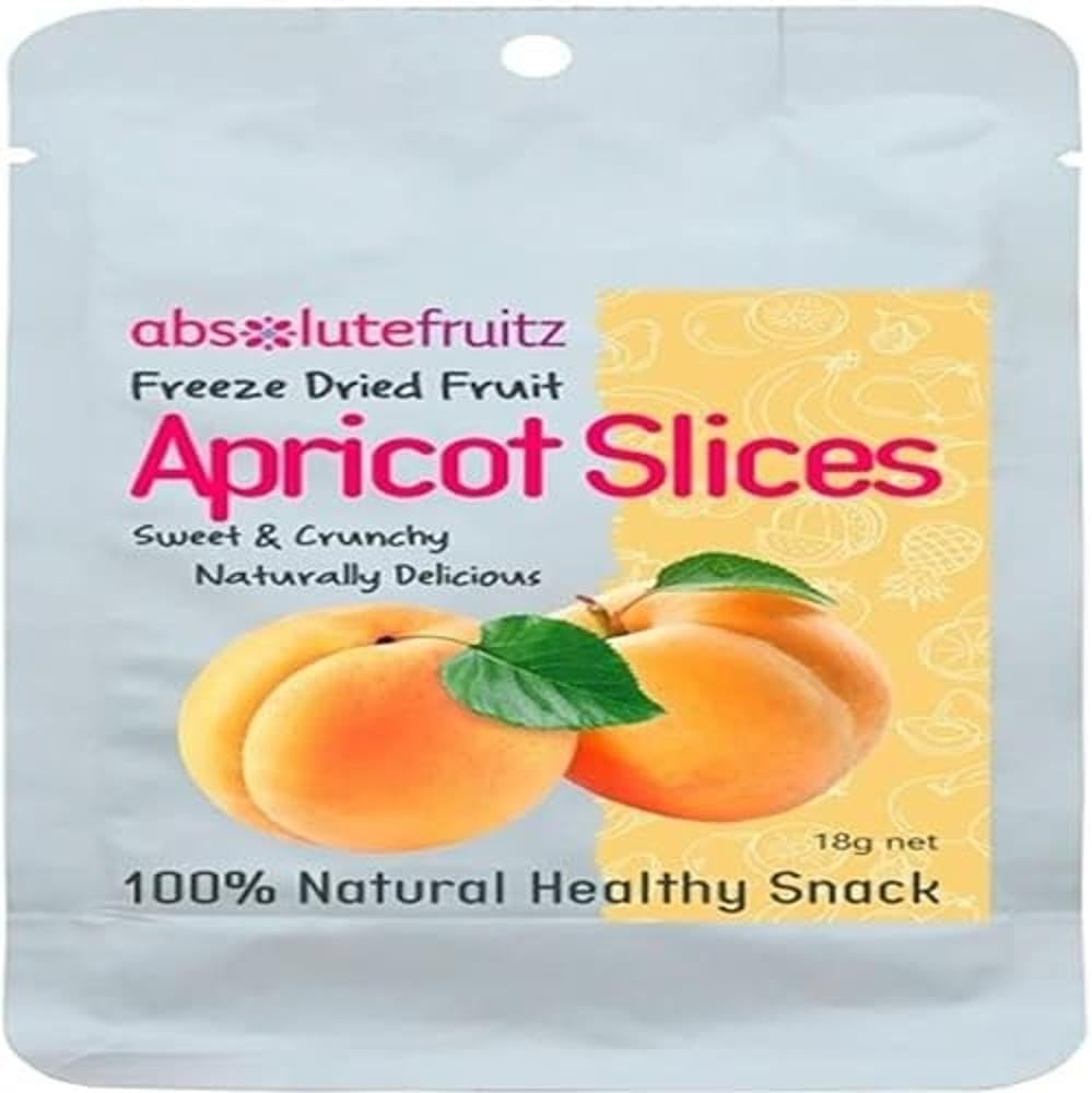 Absolute Fruitz Freeze Dried Apricot Slices 18 G