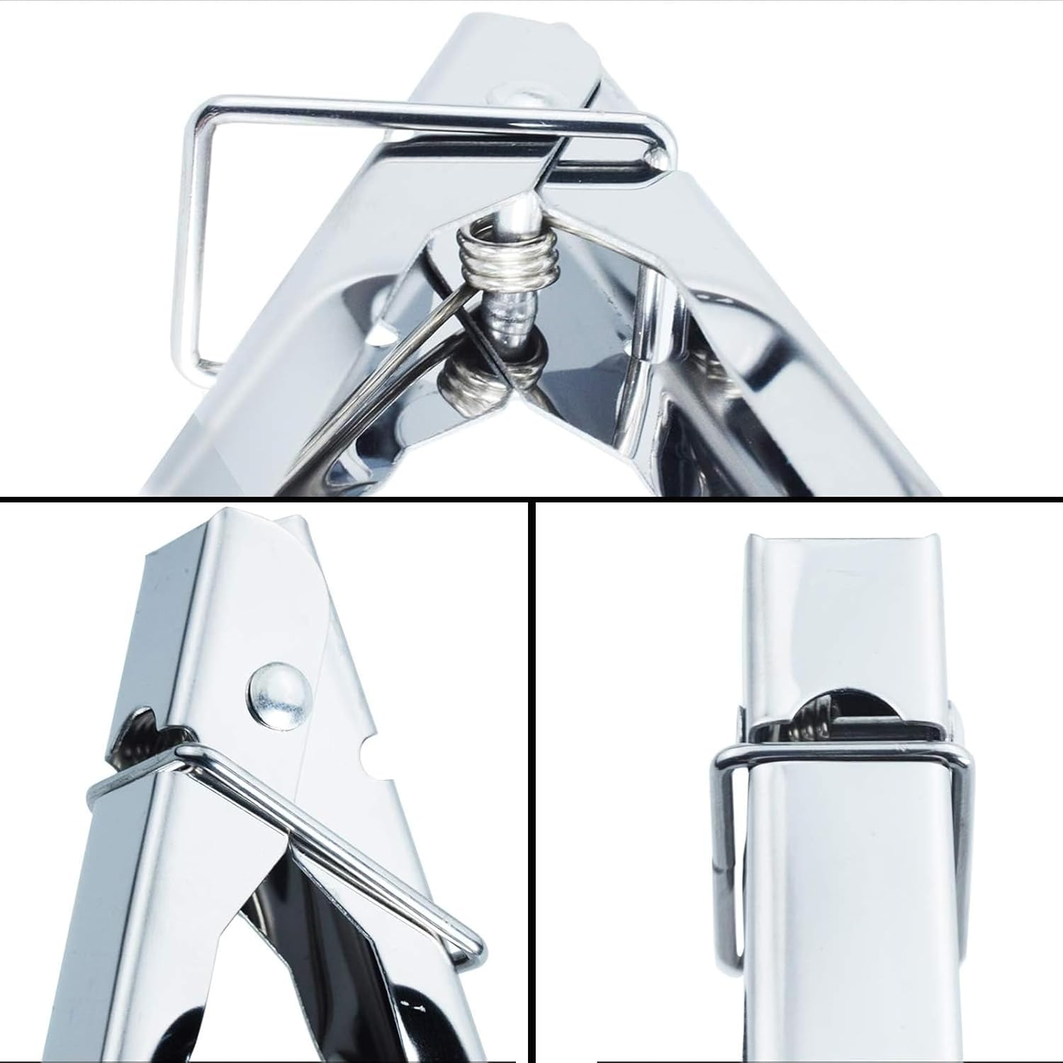 9-Inch Stainless Steel Kitchen Tongs (2-Piece Set) - Scalloped Gripping Edge for Cooking & Serving image number 1