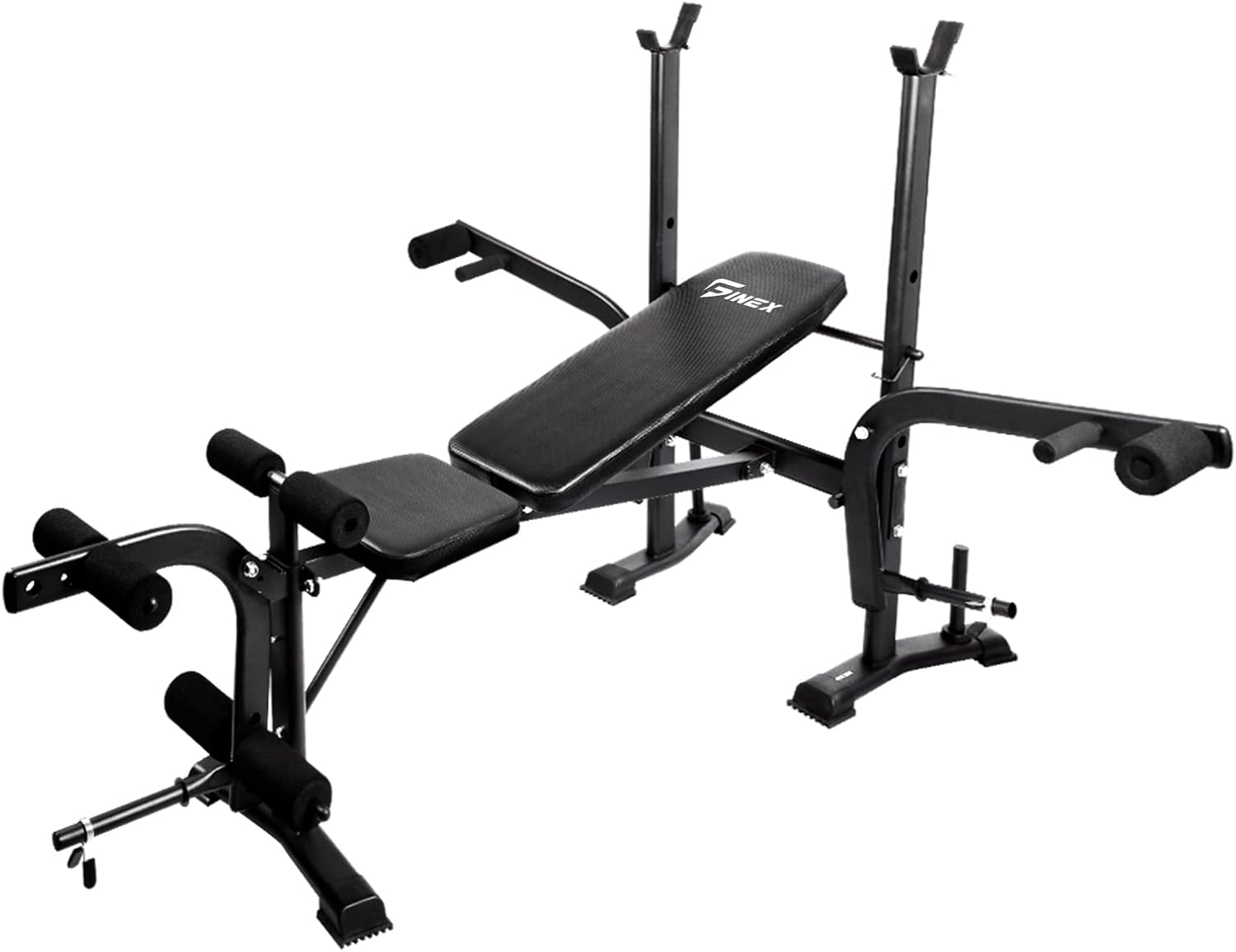 FINEX Olympic Weight Bench, Multi-Station Exercise Strength Training Workout Bench for Home Gym, 250KG/330KG Weight Capacity image number 5