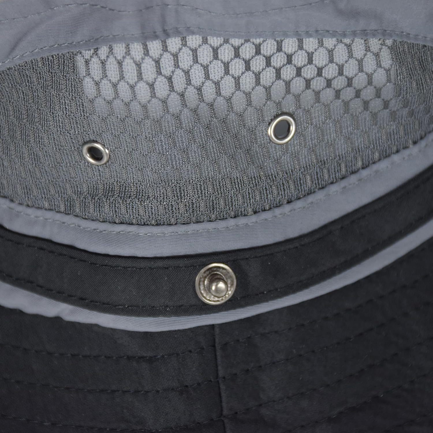 KXF Outdoor Adjustable Sun Bucket Fishing Hat Breathable Wide Brim UPF 50+ Hiking Safari Hat for Men Women