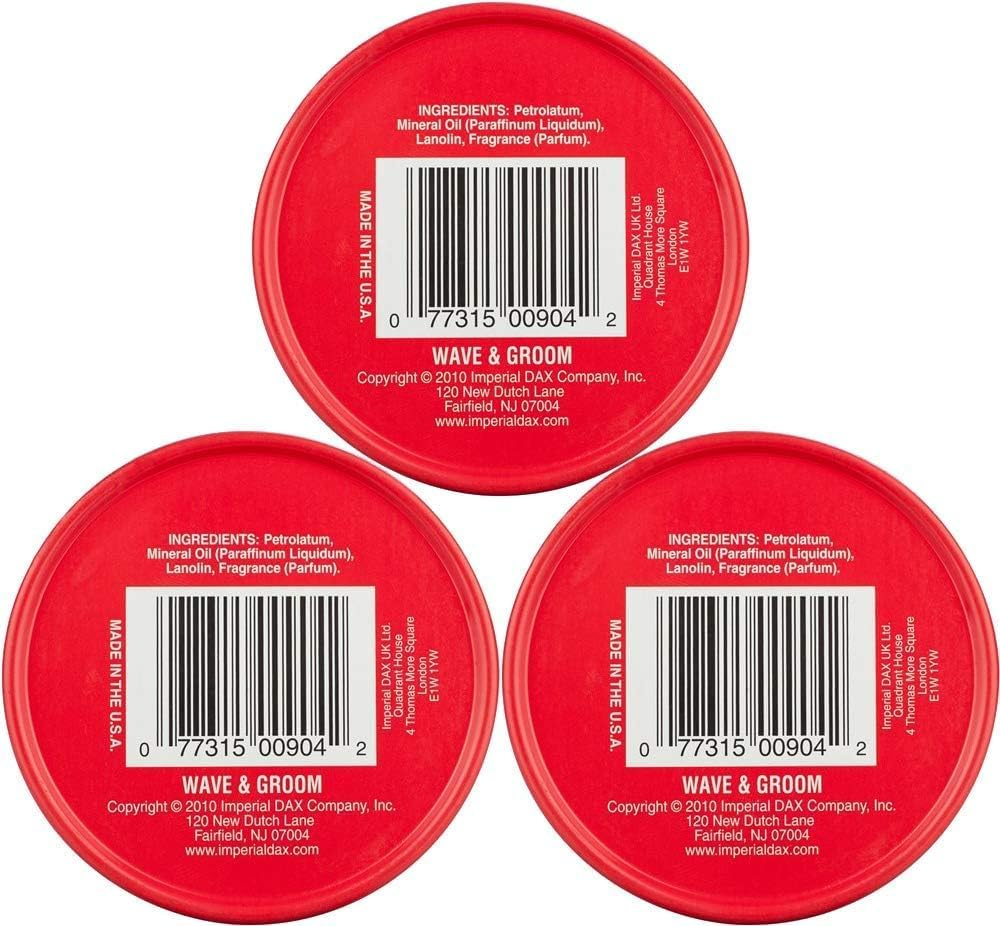 Dax Wax Red Wave & Groom, 3 (Triple) Pack image number 3