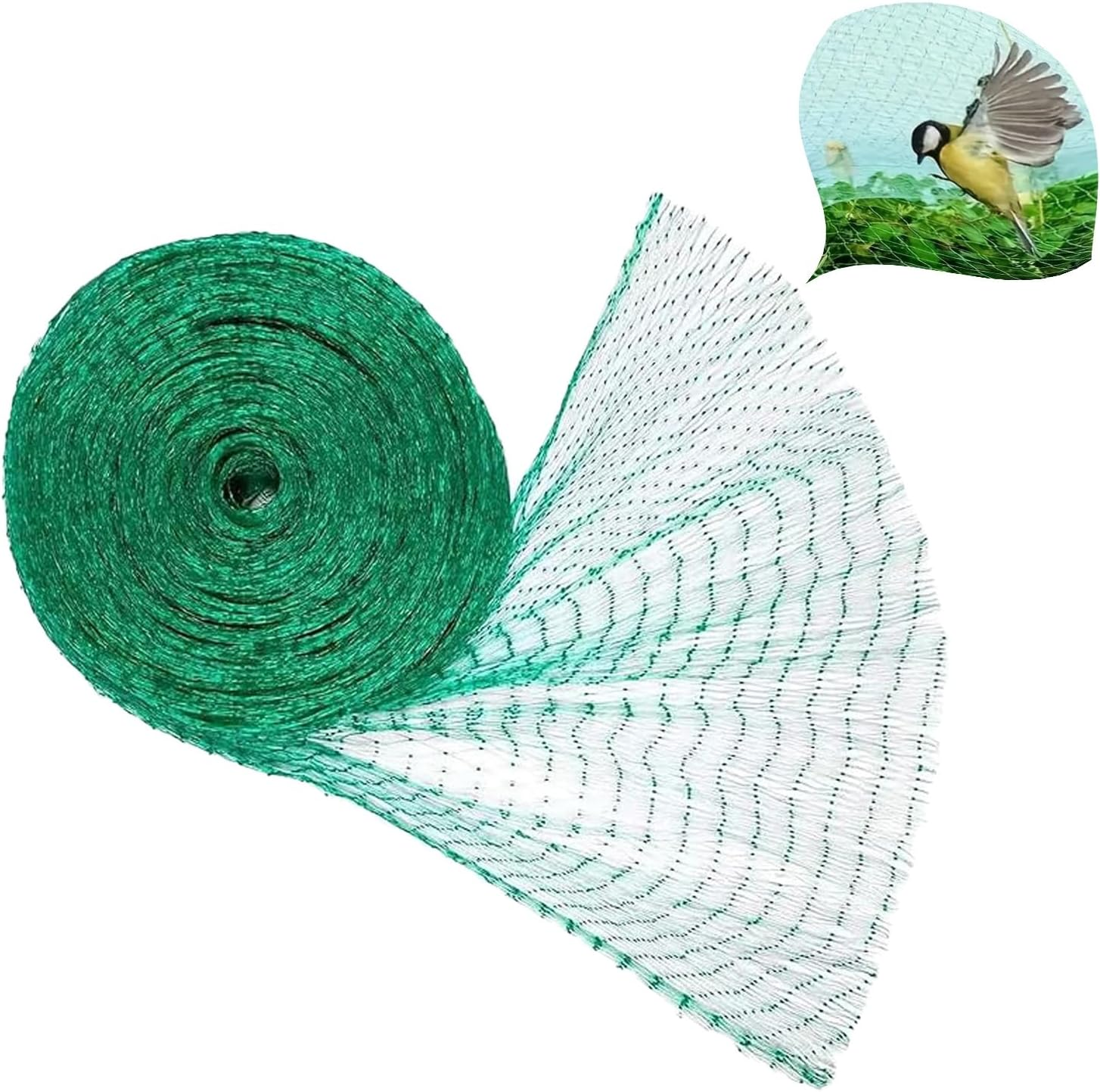 Durable 4M X 10M anti Bird Protection Net, Reusable Corrosion Resistance Garden Protective Fencing Mesh to Protect Seedlings, Plants, Flowers, Fruit Trees, Vegetables from Rodents, Birds, Deer image number 6