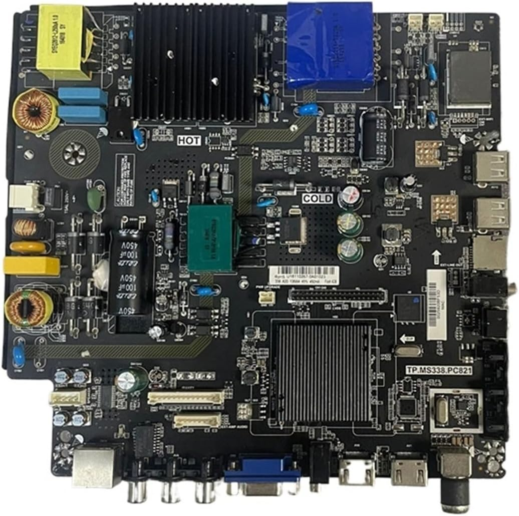 TP.MS338.PC821 + Remote Control Universal Driver Board Suitable for 40-Inch-70-Inch TV with Network Functiontv Motherboard image number 1