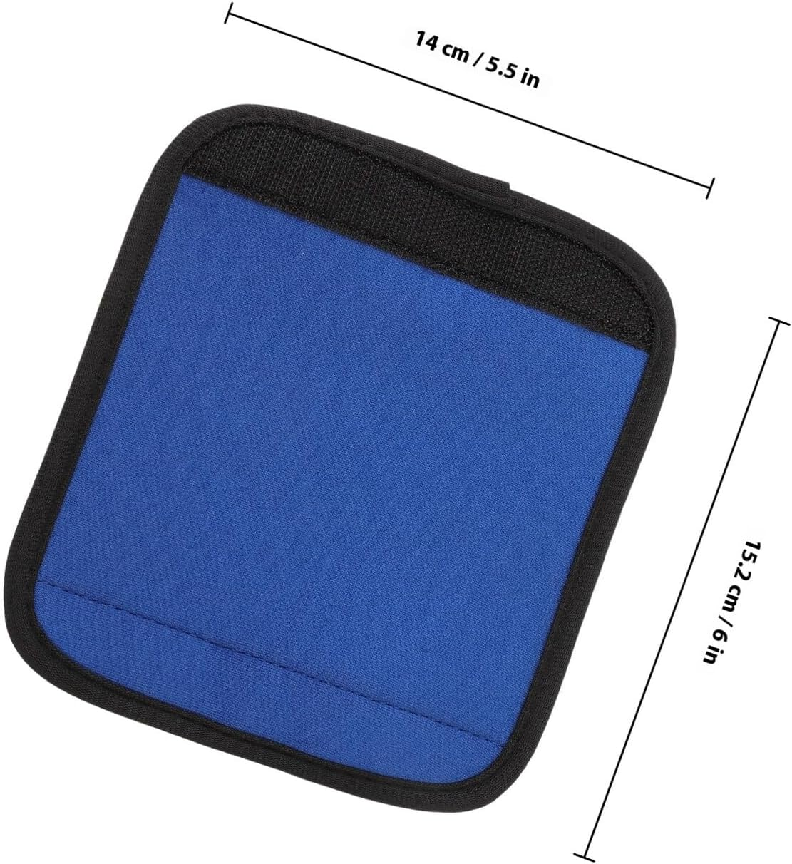 Healeved 2Pcs Portable Luggage Handle Wrap Covers Soft Padded Grip Protectors for Suitcases and Strollers Comfortable Hand Support and Easy Identification for Travel Bags image number 1