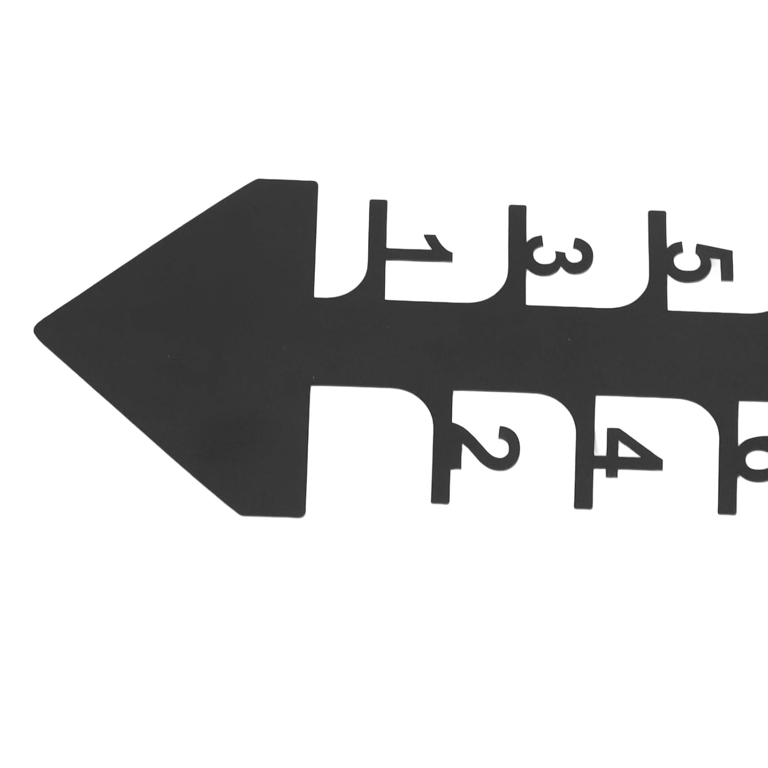 Tbest Weather Station and Accessories,36 Inch Snow Outdoor Large Iron Snowfall Measuring Stick Outdoor Snow Depth Measure Rod for Garden Yard Christmas Decorations image number 5