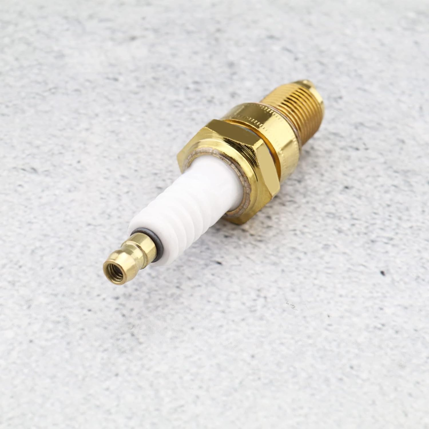 Ecsing 3Pcs F7TC Spark Plug Replacement for Gasoline Engine - Nickel-Plated Accessories for Lawnmower, Tractor, Rototiller