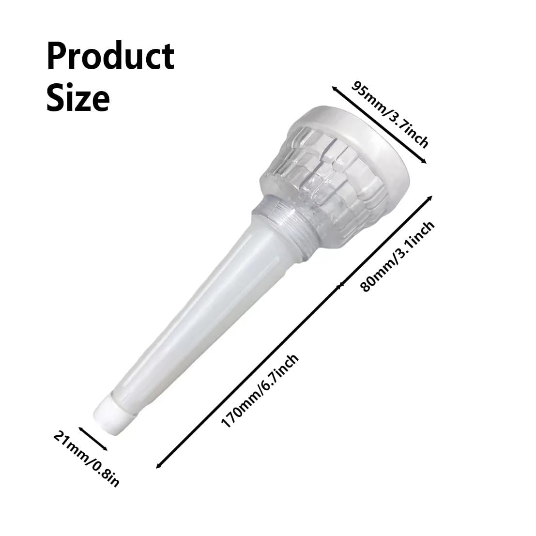 Oil Filter Removal Funnel Tool, Hands Free Automotive Oil Change Accessory, Universal for Most Cars and Trucks image number 1