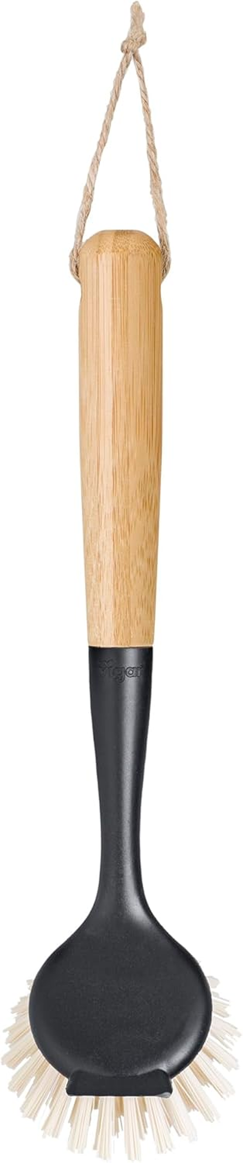 Vigar Bamboo round Vintage Dish Brush image number 1