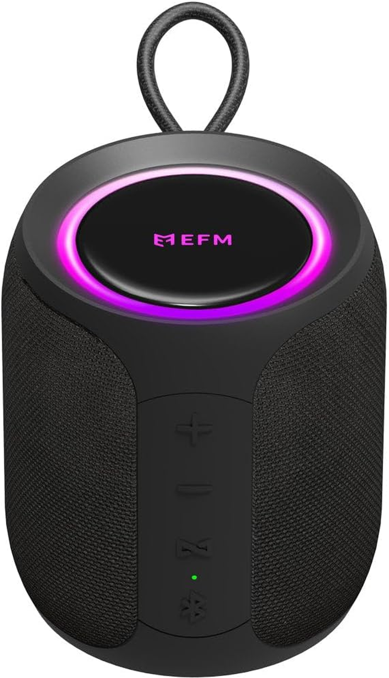 EFM Austin Mini Bluetooth Speaker - with LED Colour Glow