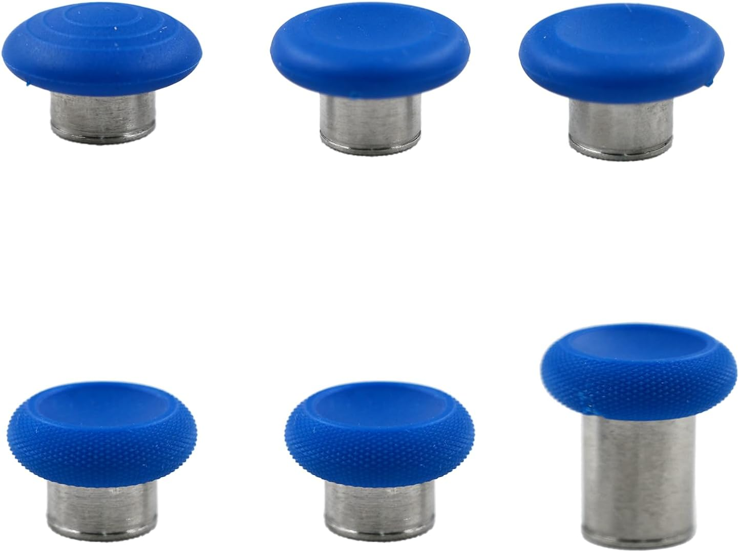 6 in 1 Metal Thumbsticks Replacement for Elite Series 2 Core Controllers, Thumbsticks for Xbox Elite Series 2 Controllers, Elite Series 2 Controller Replacement Thumbsticks (Blue) image number 2