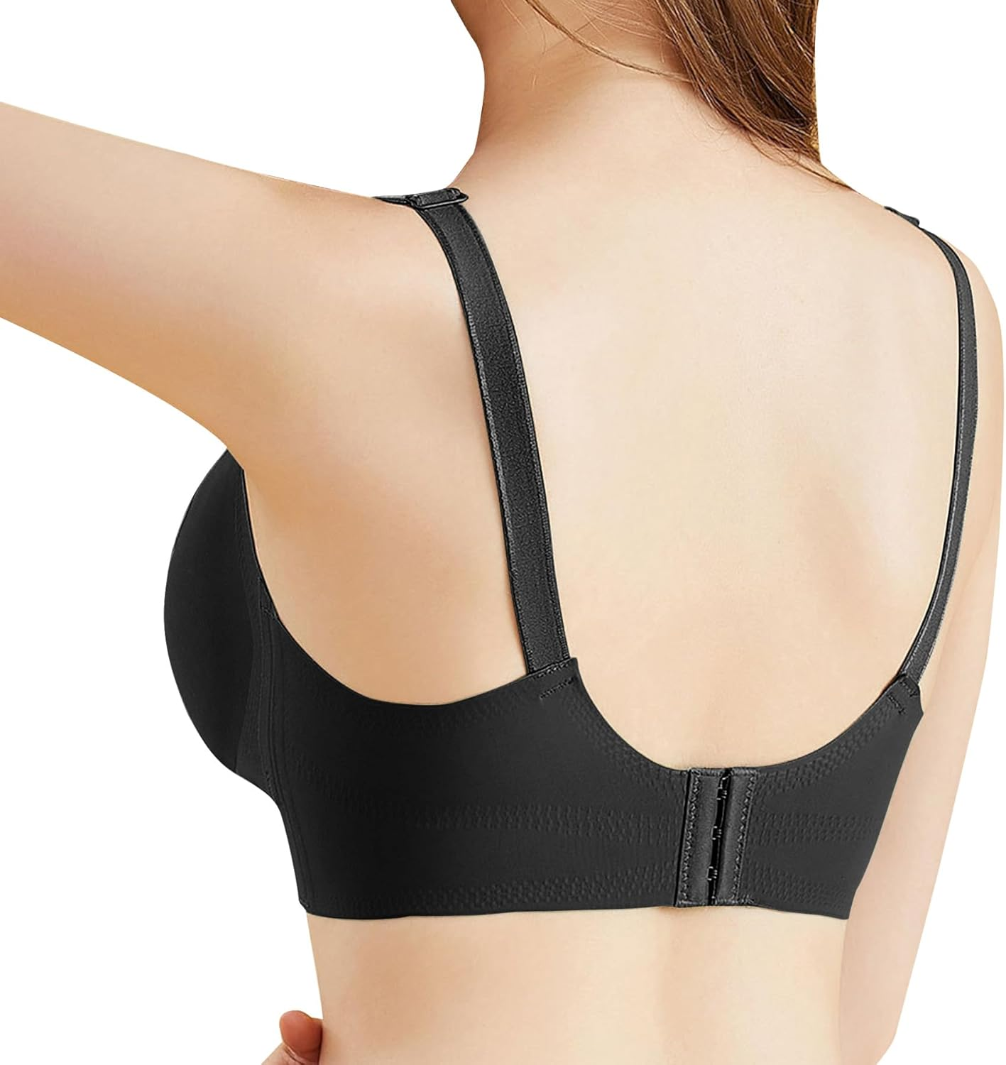 Dress Cici Wirefree Nursing Bras for Moms - Seamless Maternity Bra with Full Coverage & High Stretch image number 2