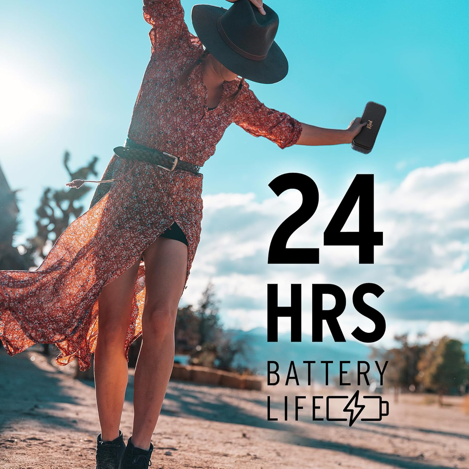 Klipsch Nashville Portable Bluetooth Speaker, Black image number 6