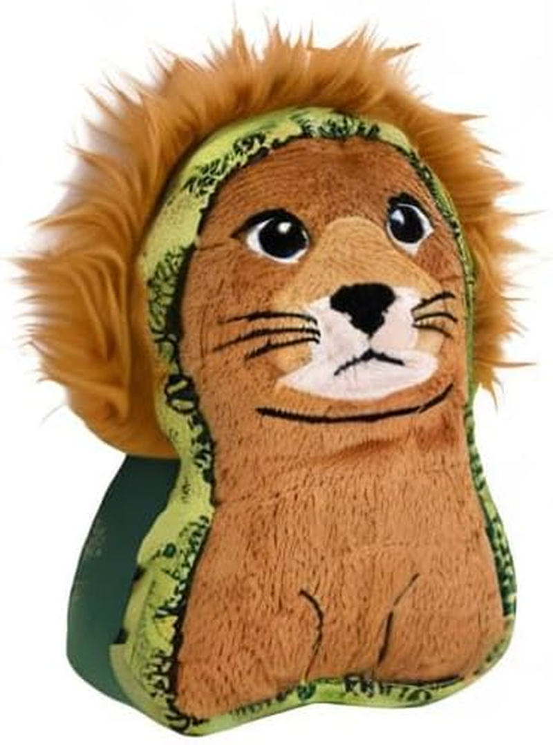 Outward Hound Xtreme Seamz Lion Squeaky Dog Toy - Reinforced Dense Stuffing Plush Toy image number 2