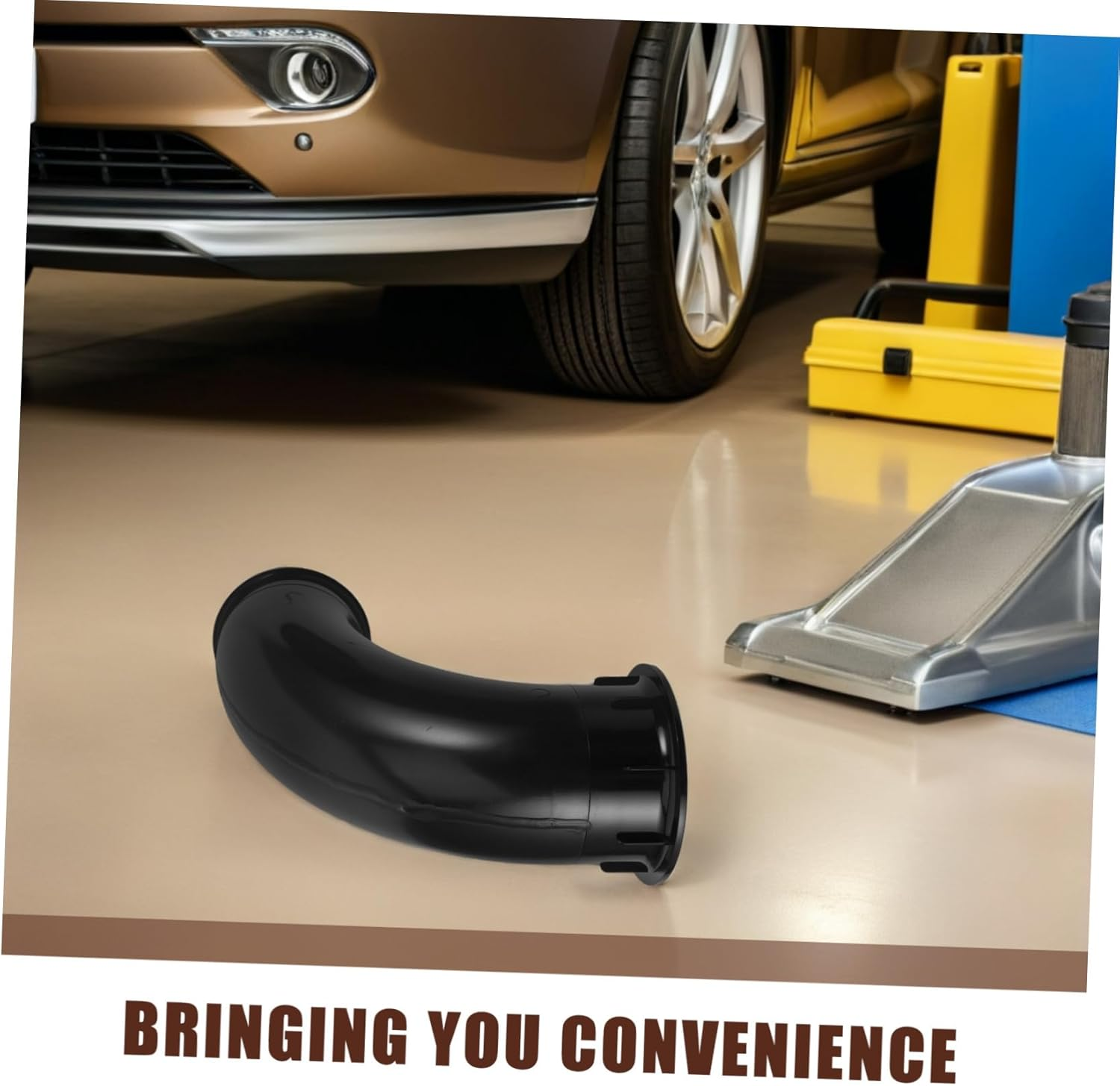 Homoyoyo 2Pcs Home Speaker Air Vent Portable Speaker Vent Tube Subwoofer Amp Hideaway Subwoofer Bass Port Black image number 5