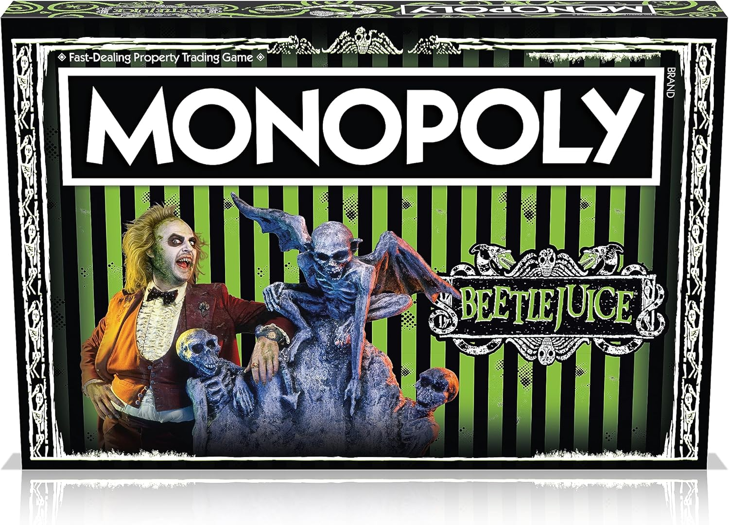 Monopoly Beetlejuice Board Game, This New Edition of Hasbro'S Classic Board Game Monopoly Is Perfect for 2&ndash;6 Players Aged 12 and Up image number 4