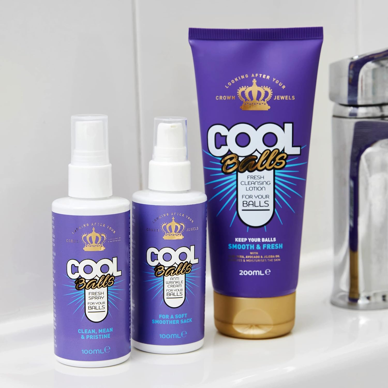 Cool Balls - Keeping Your Balls Smooth and Fresh (Gift Set) image number 2
