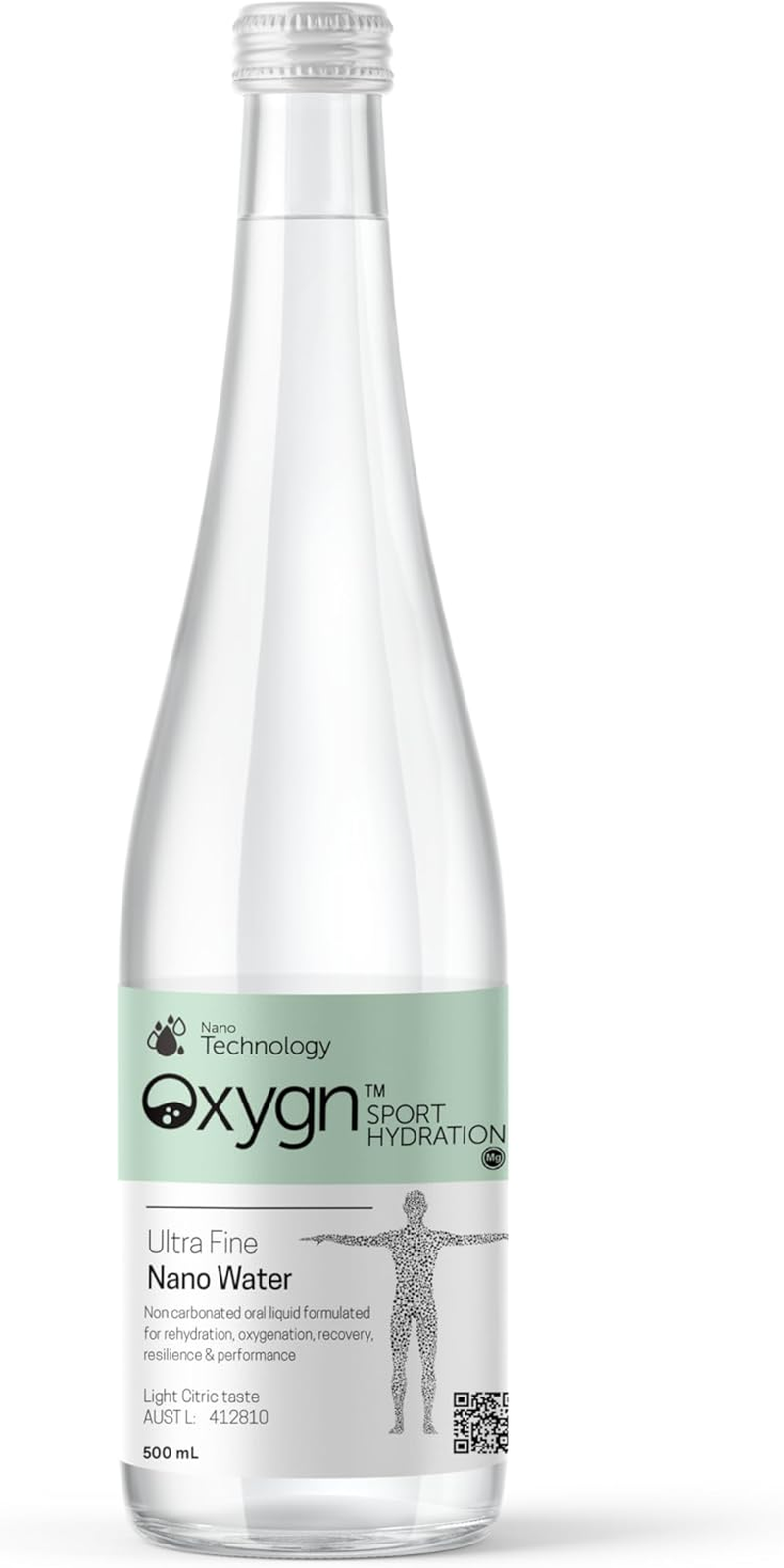 OXYGN&trade; Active Body+ - Nano Oxygen Water -Mixed Berry Taste - 1X12 500Ml Bottles - Infused with Magnesium to Assist in the Reduction of Dehydration and Cramping and Improving Muscle Stamina. image number 2