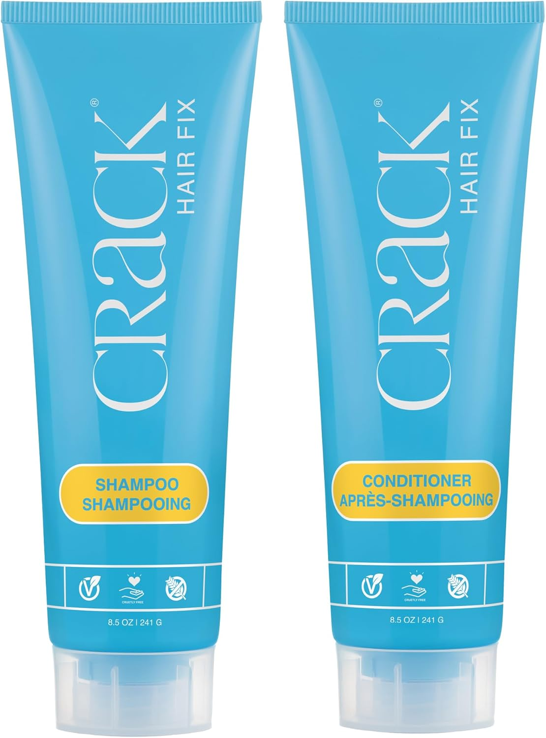 (Shampoo 300Ml + Conditioner 300Ml) - Crack Clean and Soaper Shampoo 300Ml + Conditioner 300Ml image number 3