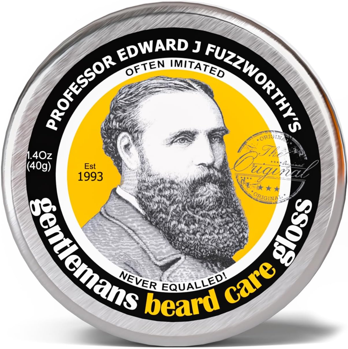 Professor Fuzzworthy'S Beard Balm Gloss Leave in Conditioner All Natural Organic Beard Care with Leatherwood Honey & Essential Plant Oils | Handmade in Tasmania Australia- 40G image number 2