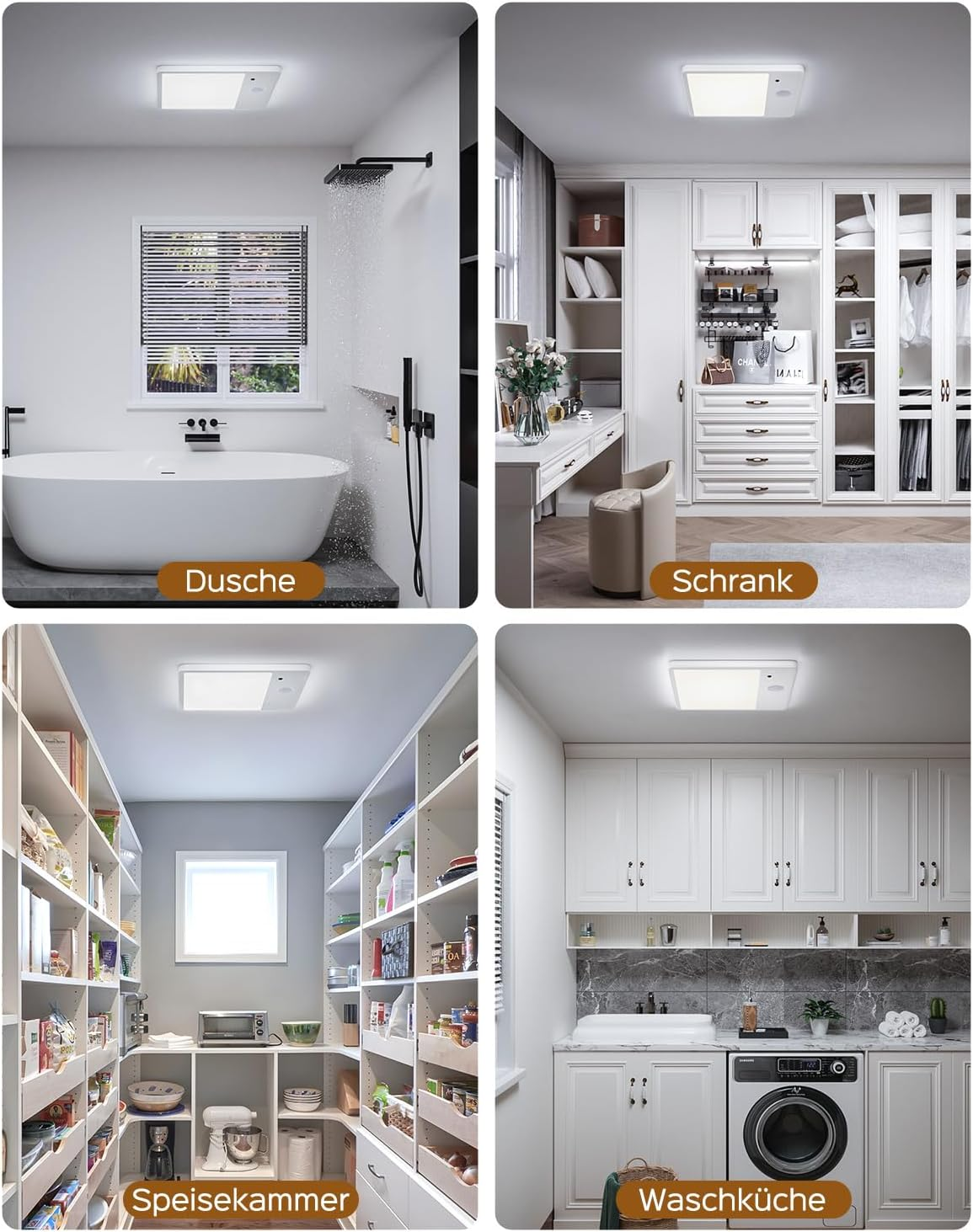 JACKYLED LED Battery Ceiling Light image number 6