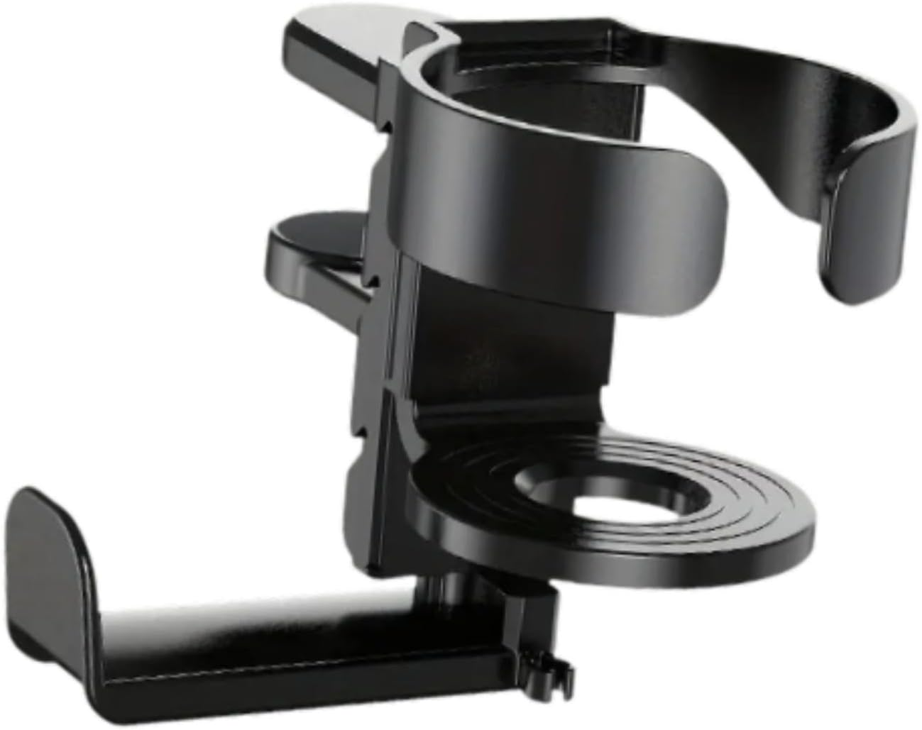 Generic Headphone Hanger with Desk Cup Holder under Desk Headphone Hanger for Desk Water Bottles image number 6