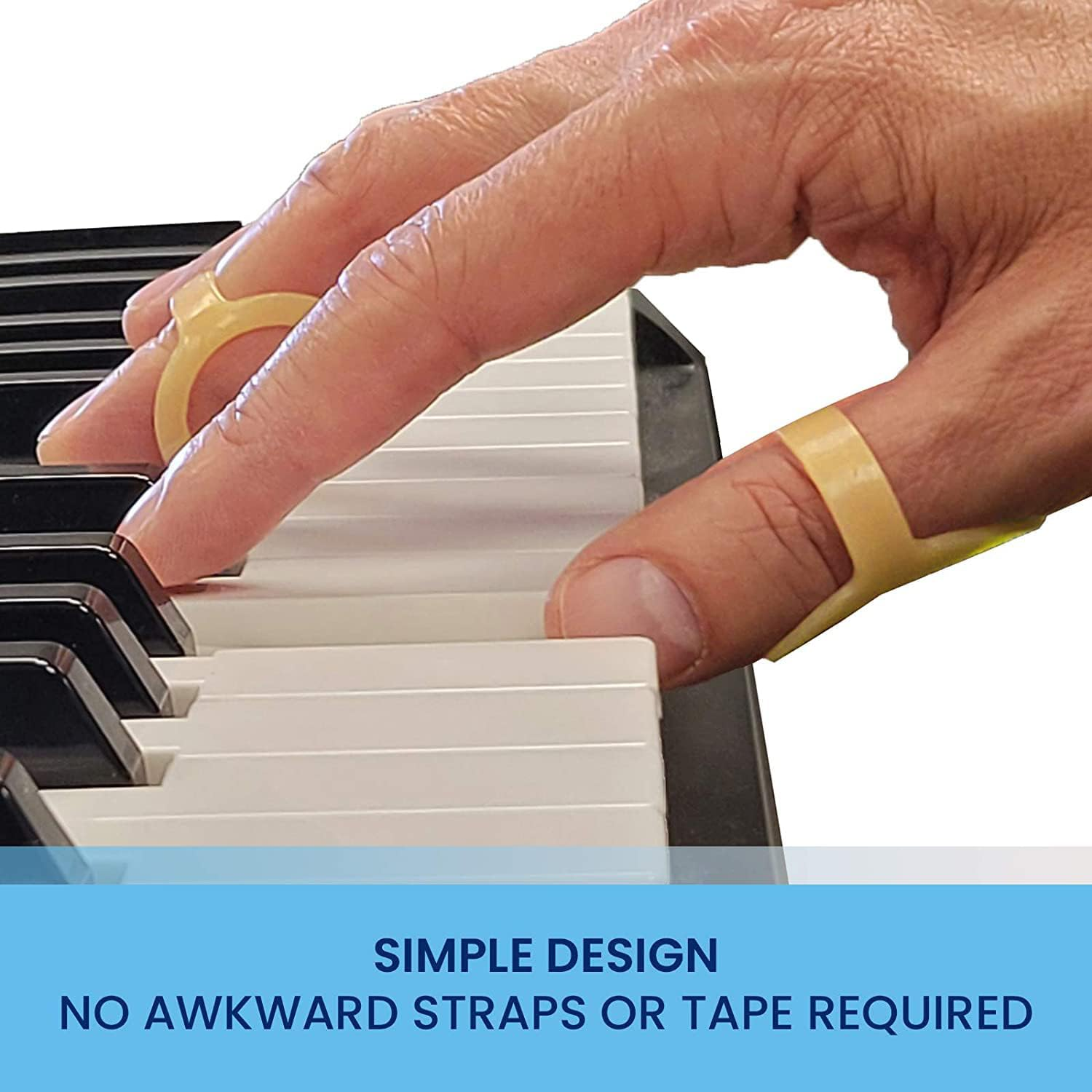 5 Pieces Finger Splint Mallet Finger Support Finger Splint Brace Plastic Finger Support Protector for Adjustable Finger Immobilizer for Basketball image number 6