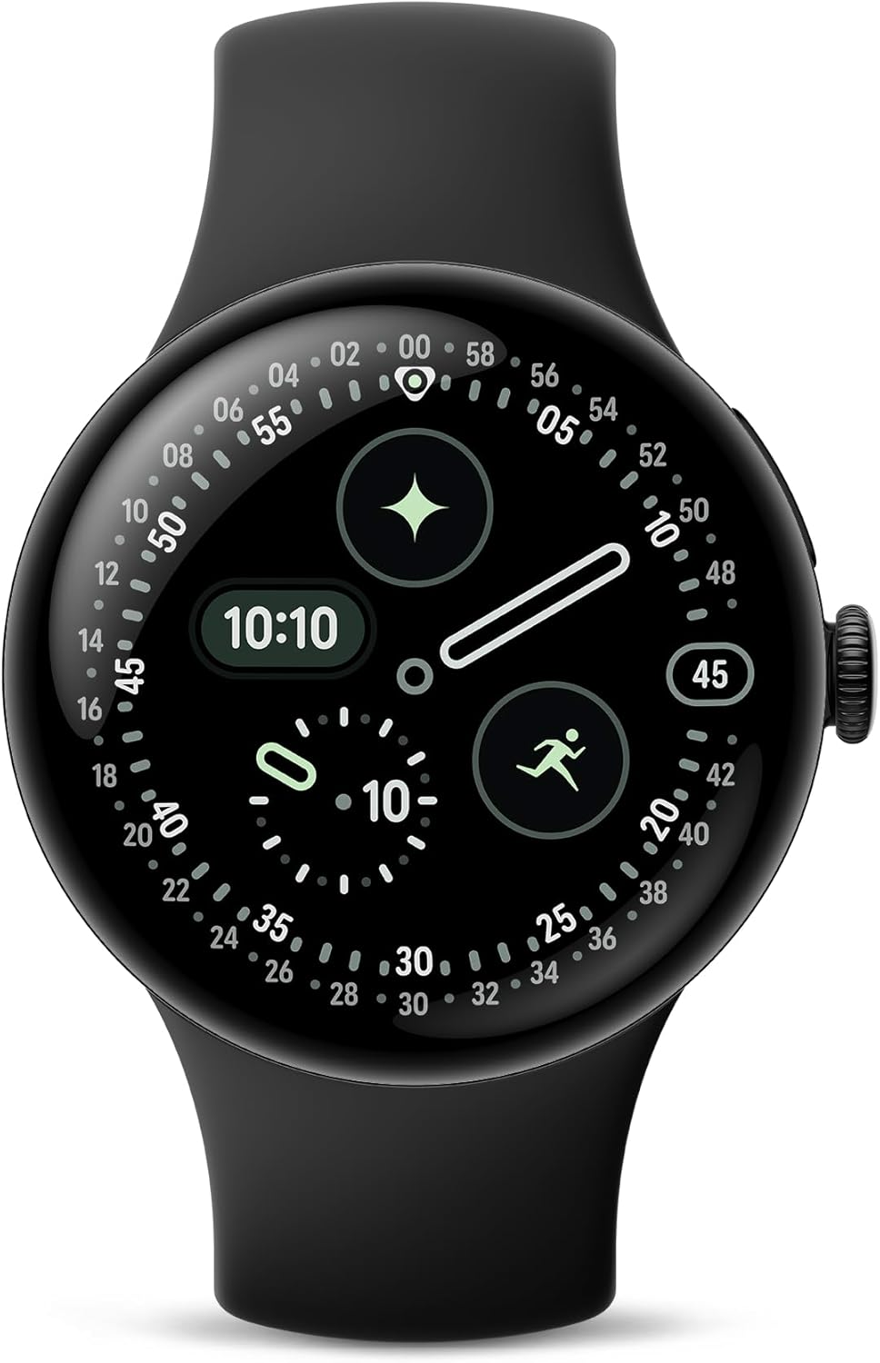 Google Pixel Watch 4 45MM Wifi Black/Obsidian image number 1