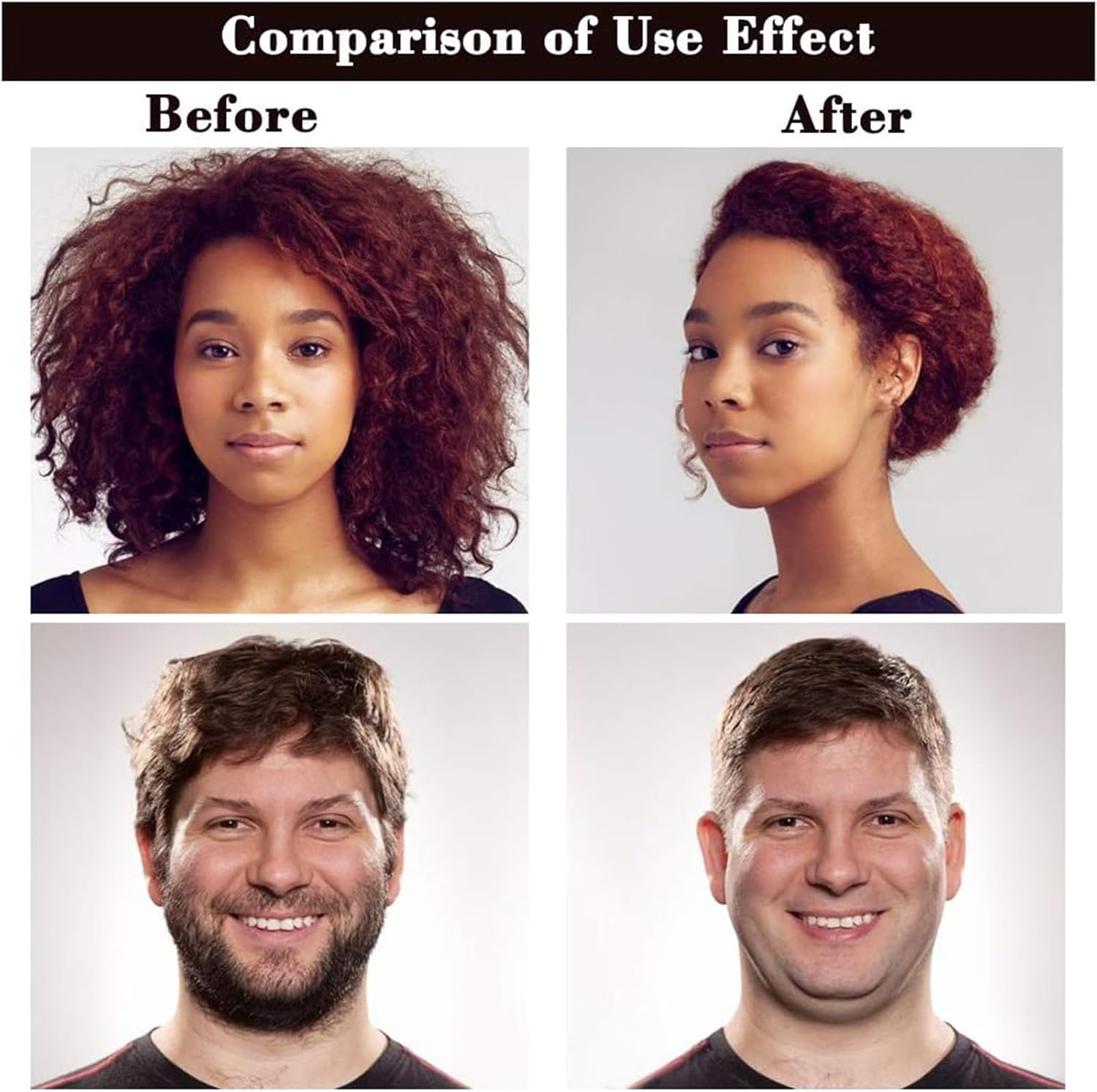 Kzvsiy 2 Pack Boar Bristle Hairbrush and Massage Comb Set, Beard Styling & Hair Detangling, Ideal for Long, Thick, Curly, Wavy, Dry or Damaged Hair, Men and Women image number 4