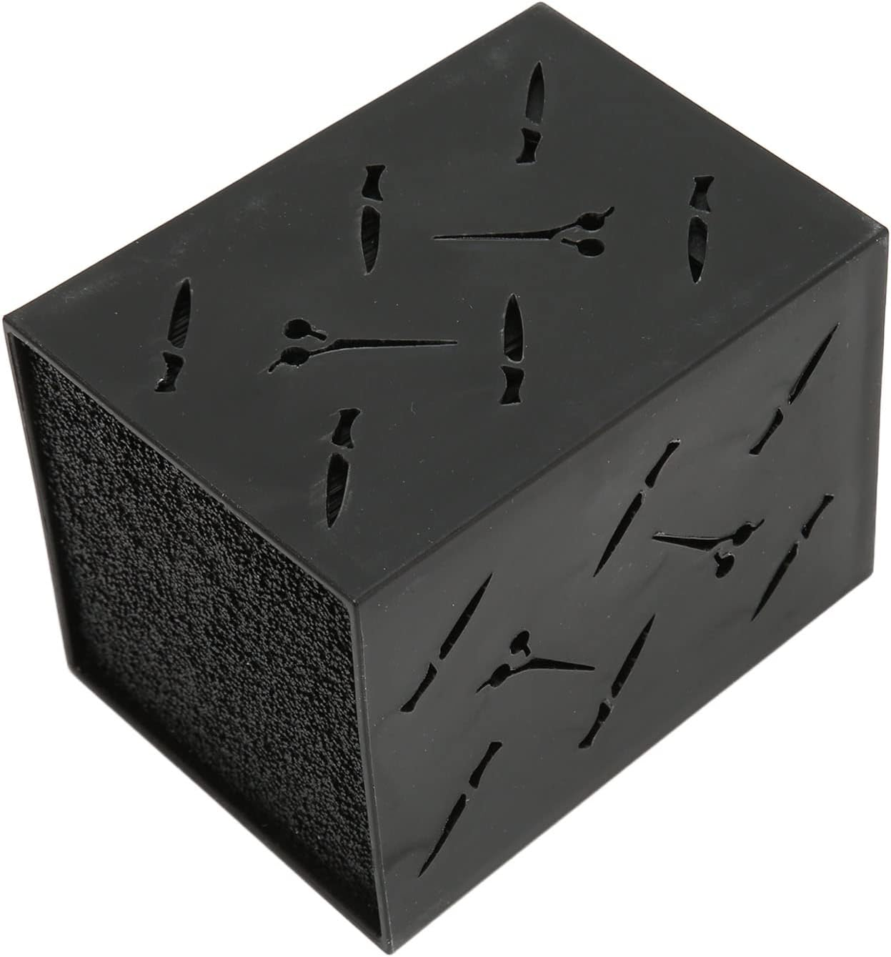 HAIRDRESSING TOOL STORAGE BOX ORGANIZER for HOME SALON SCISSORS HOLDER image number 3