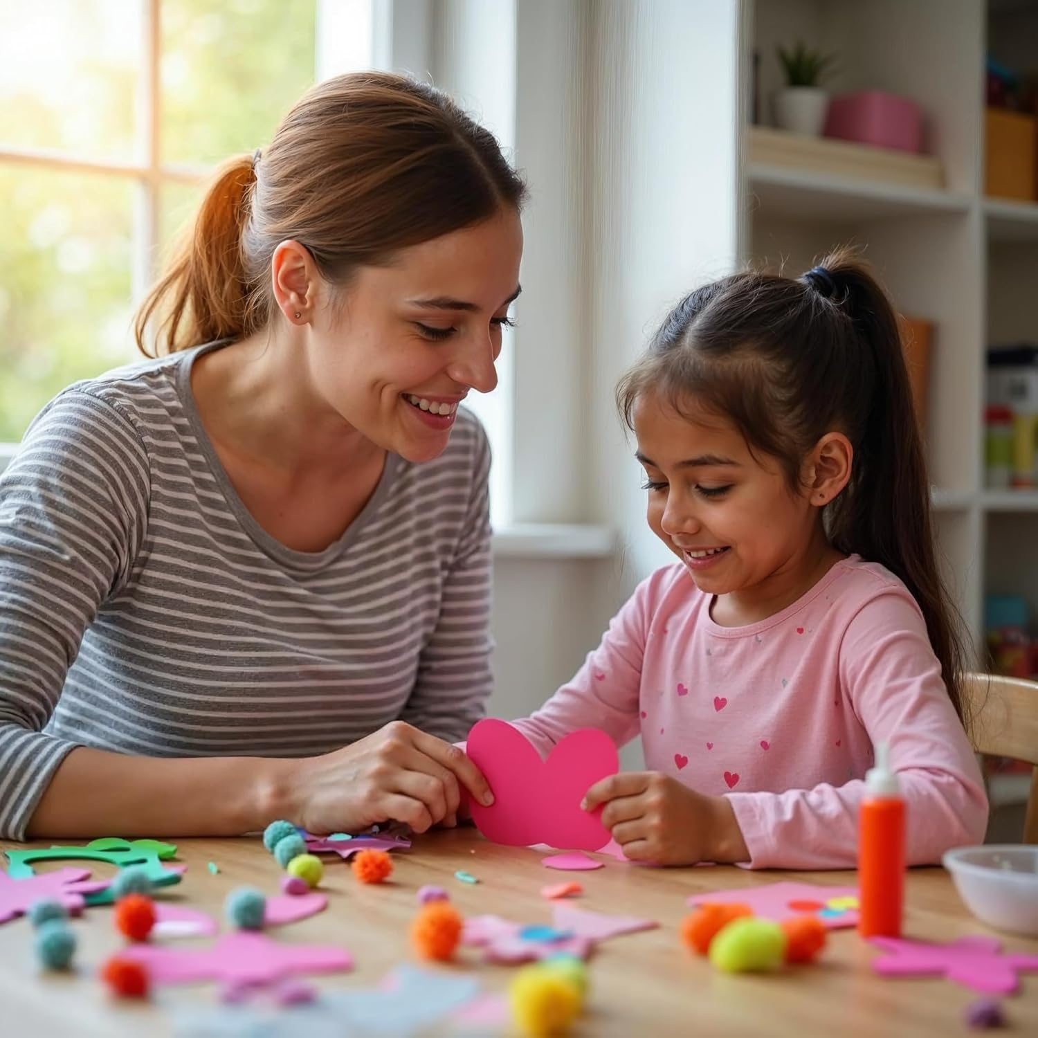 Cororio A4 230Gsm Premium Coloured Paper Cadrdstock - 50 Sheets, 10 Vibrant Colors - Heavyweight Cardstock with Vivid Colors - Crafts, School Projects, Invitations, DIY Art, Professional Printing​ image number 5