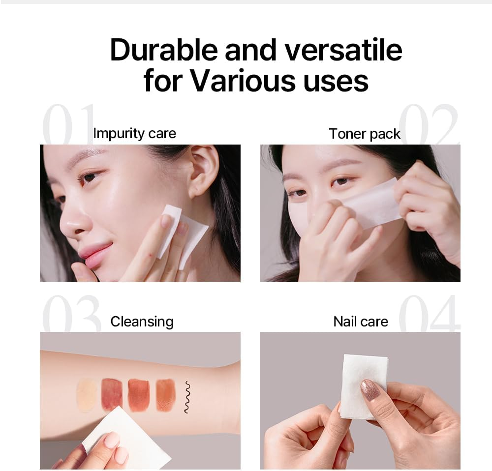 PYUNKANG YUL - 1/3 Cotton Pad (Pulp-Rayon) 160Pcs image number 1