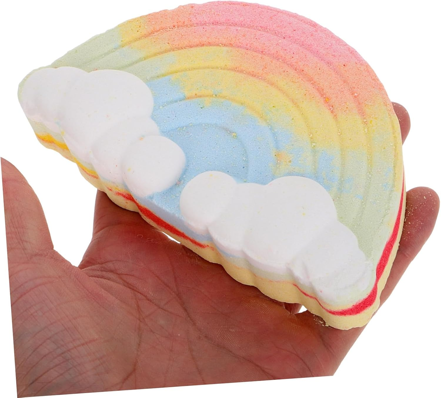 BELLIFFY Unique Cloud Shaped Handmade Moisturizing Salt Bombs for Relaxing Essential Oil Infused