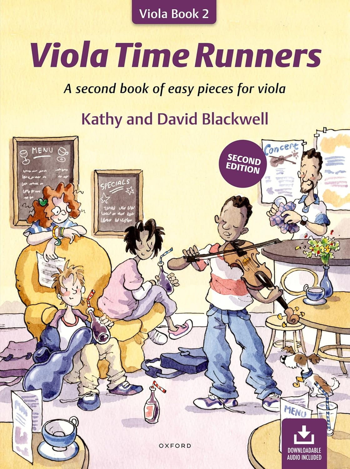 Viola Time Runners (Second Edition): a Second Book of Easy Pieces for Viola