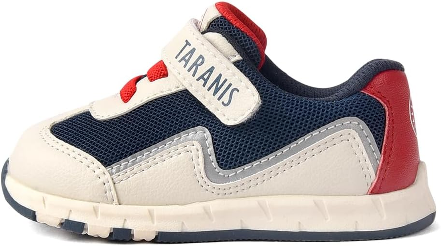 TARANIS Toddler Shoes Mesh Glitter Anti-Slip Soft Rubber Sole Boys Girls Lightweight Breathable Baby Walking Shoes image number 2