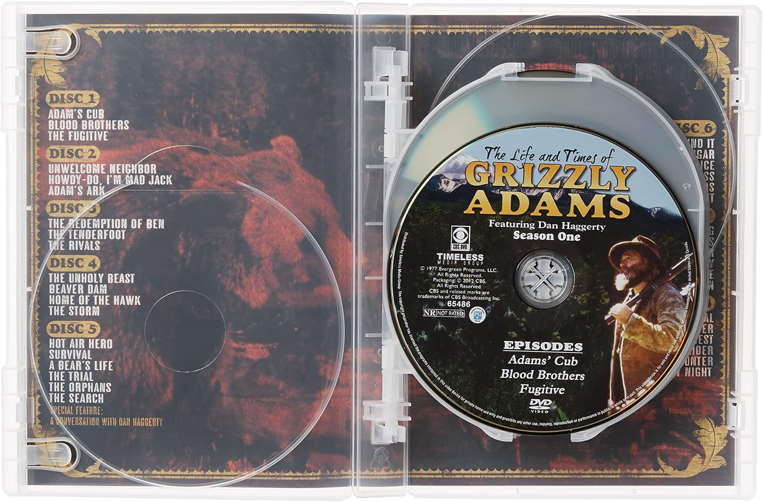 The Life and Times of Grizzly Adams: the Complete Series image number 2