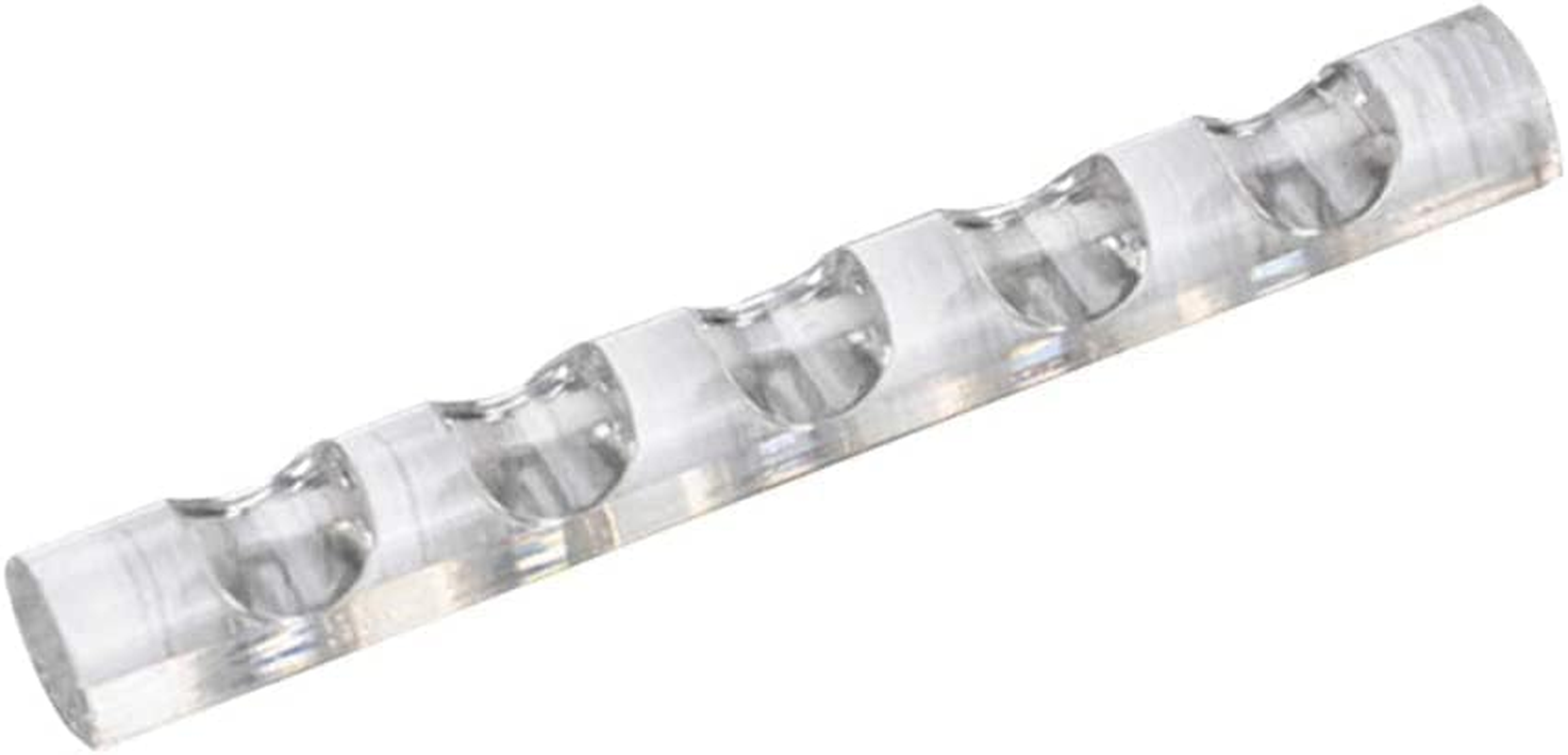 4Pcs Brush Holder Nail Art Acrylic Simple Transparent Pen Brush Stand Brush Rest Brush Rest for 5 Nail Pens Gel Nails Nail Tools Nail Supplies Stylish Useful Paint Brush Holder Nail Art Brushes image number 2