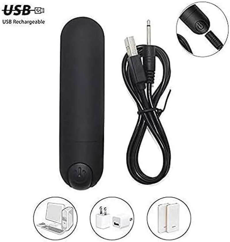 USB Rechargeable for Travel Portable Waterproof Mini Massager for Women